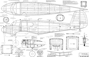 Cessna UC78 Bobcat plan, shortkit